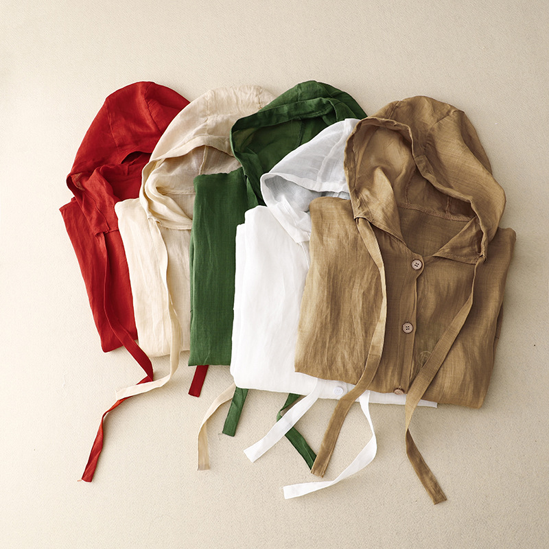 Sienna Taylor Linen Hoodie