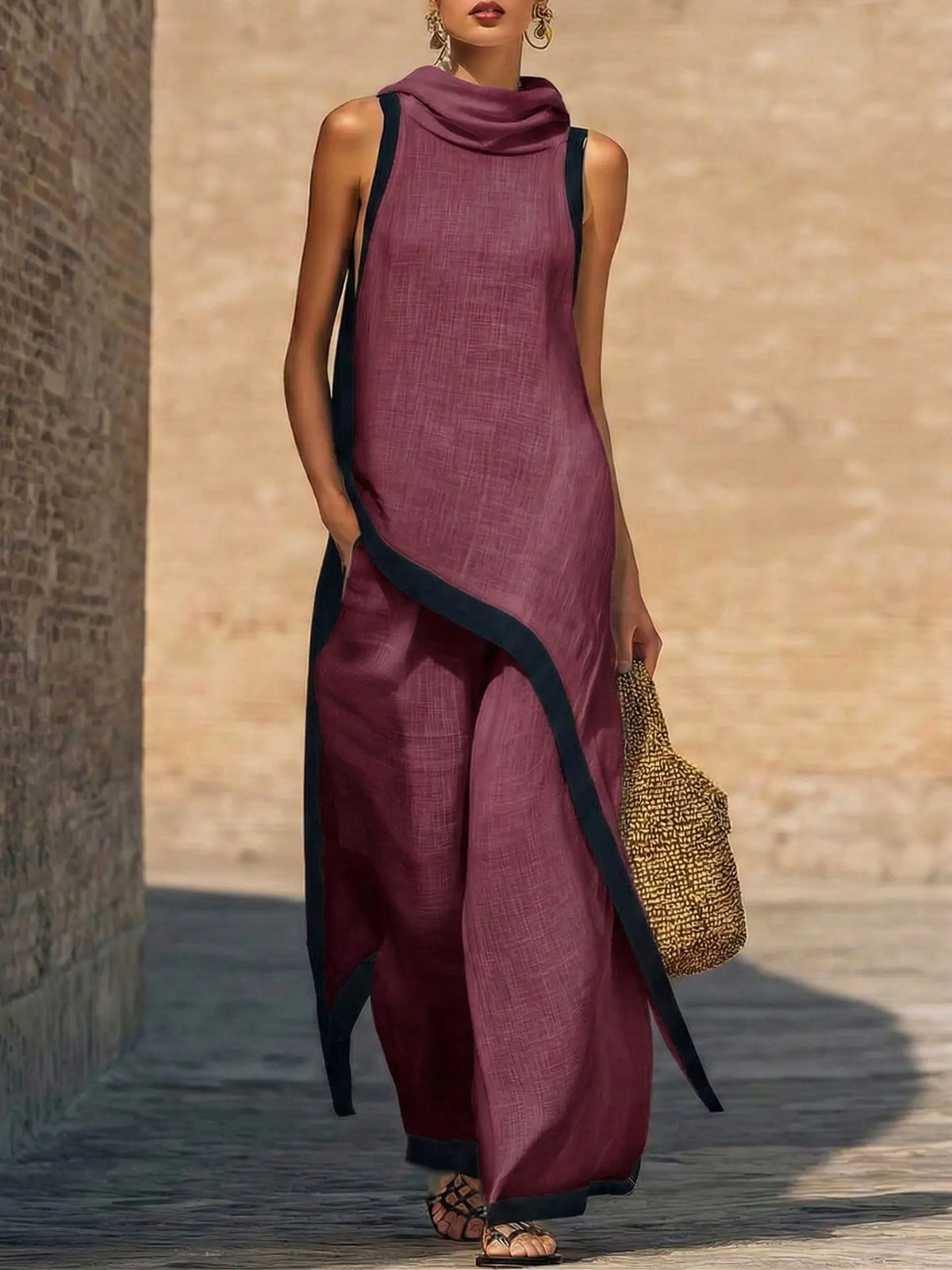 Cordella Linen Two Piece Set