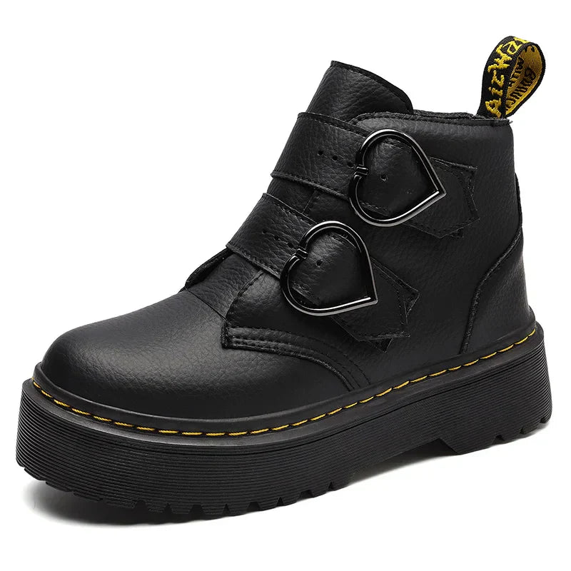 Orlinda Supportive Leather Platforms