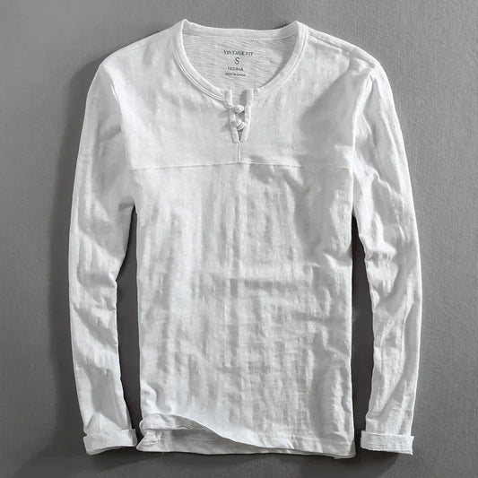 Bronx Long Sleeve Henley Shirt