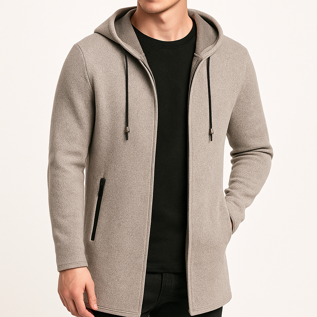 Revello Men Knitted Sweater Jacket