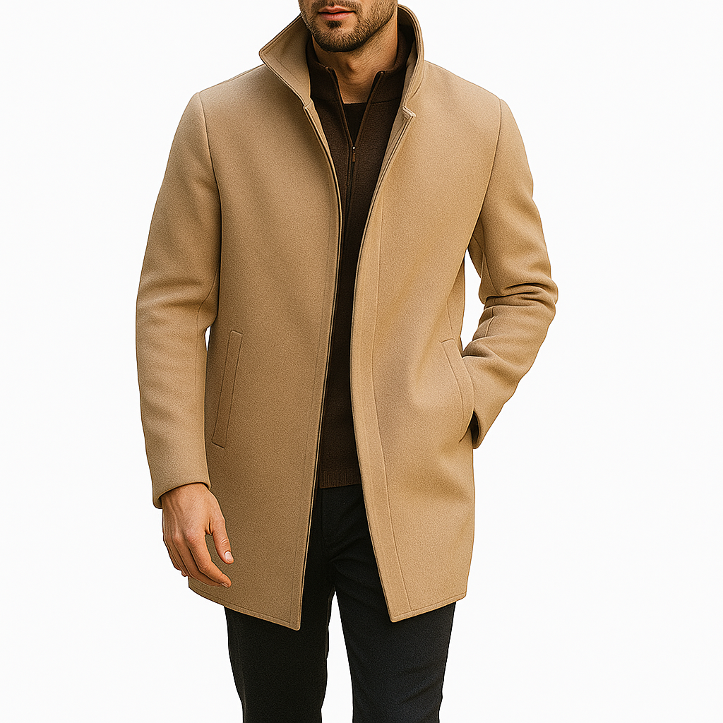 Jacob Men Hooded Winter Overcoat – Leo Harper
