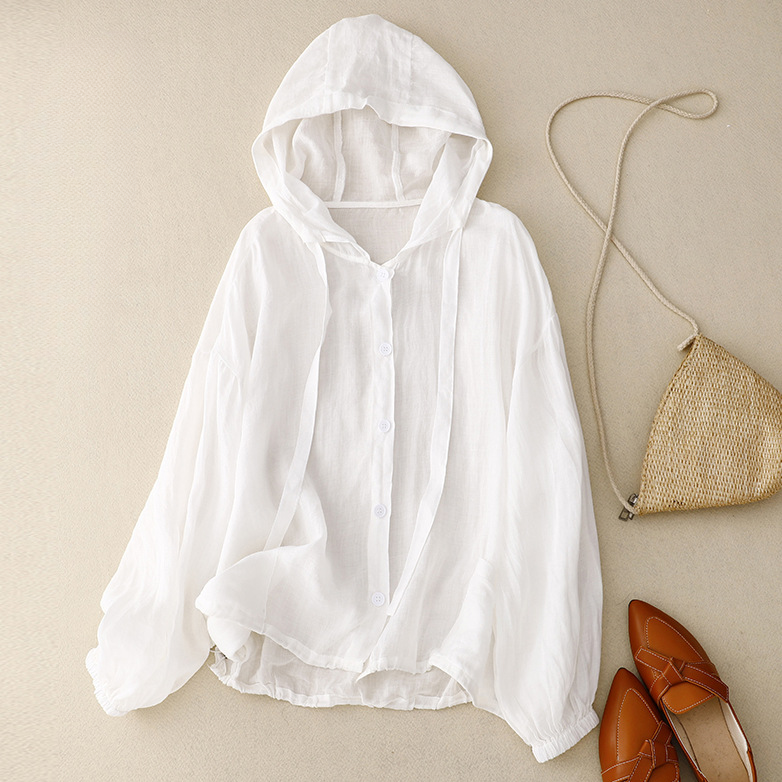 Sienna Taylor Linen Hoodie