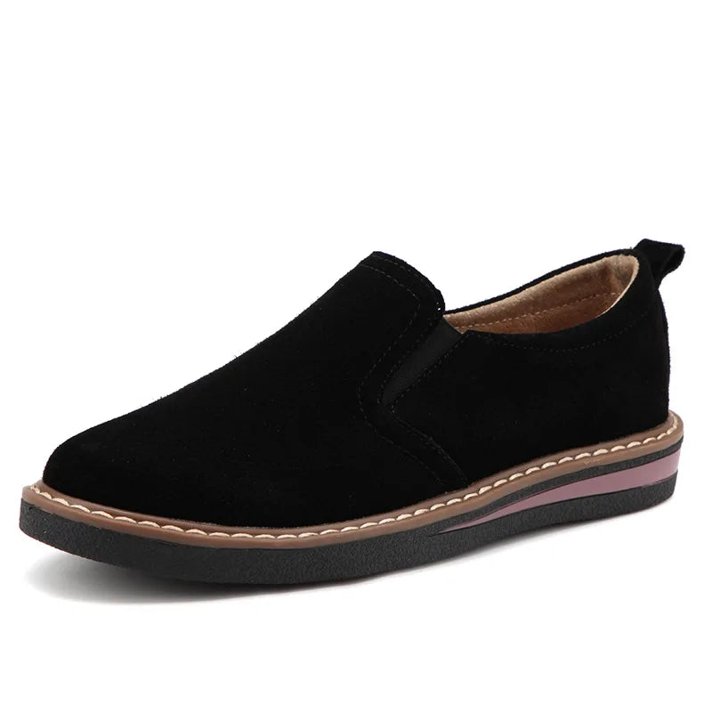 Melissa Women's Everyday Suede Leather Loafers