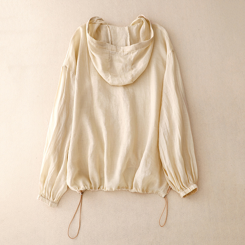 Sienna Taylor Linen Hoodie