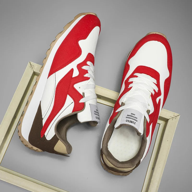 Lusso Men Street Leather Sneakers