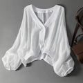 Georgia Summer Linen Blouse