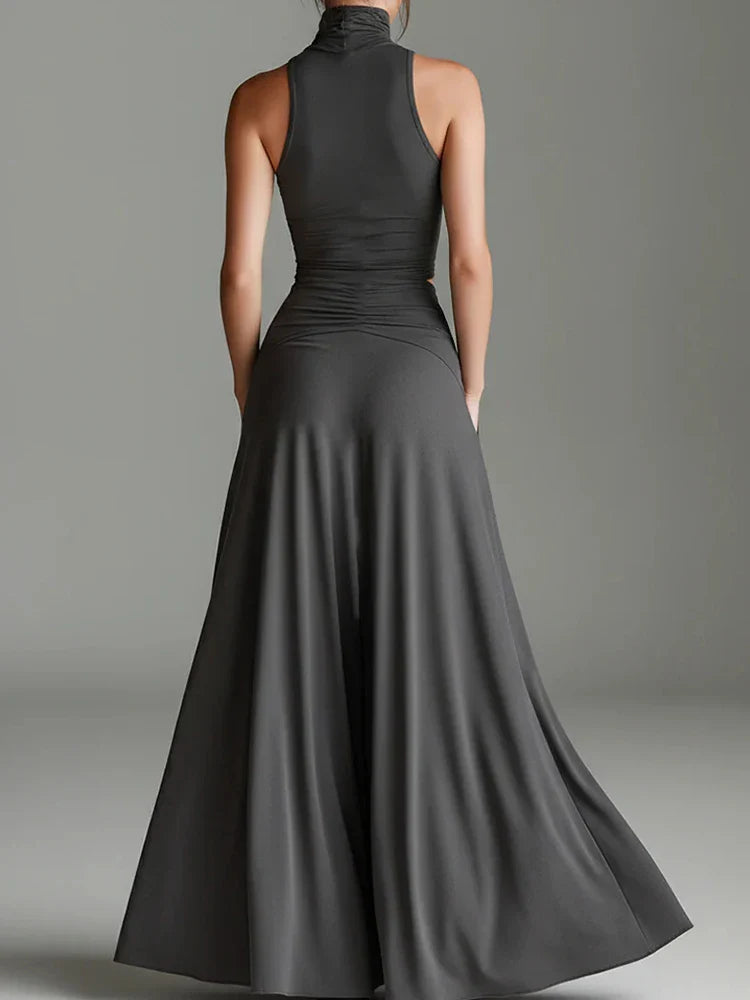 Solene Flowy Maxi Skirt Set