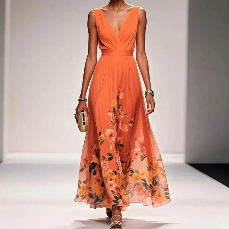 Elara Wedding Guest Maxi Dress