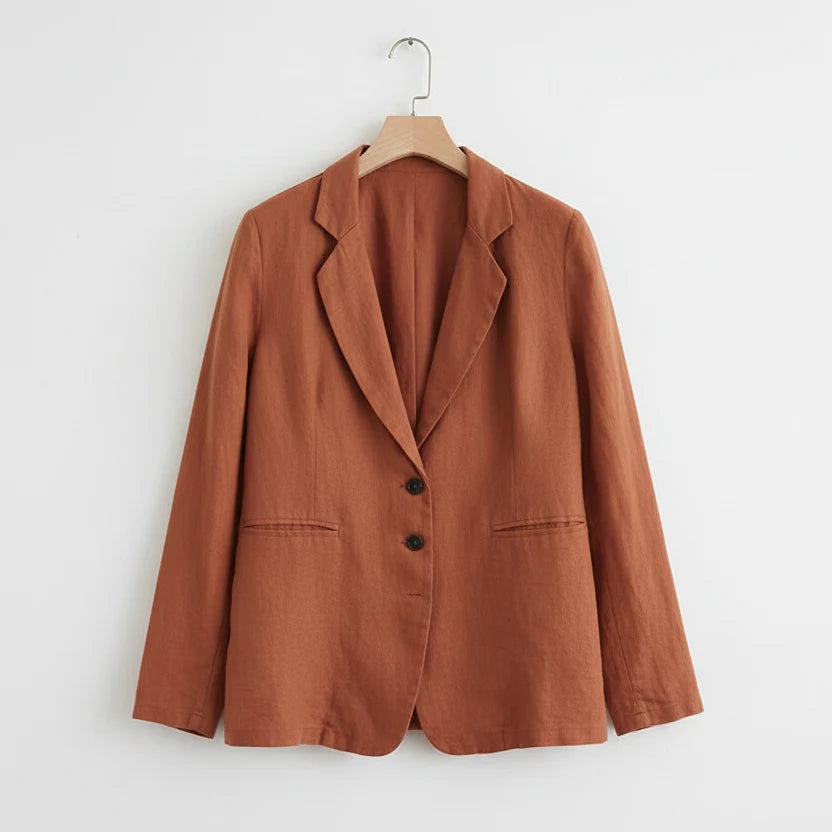 Amanda Linen Blend Blazer