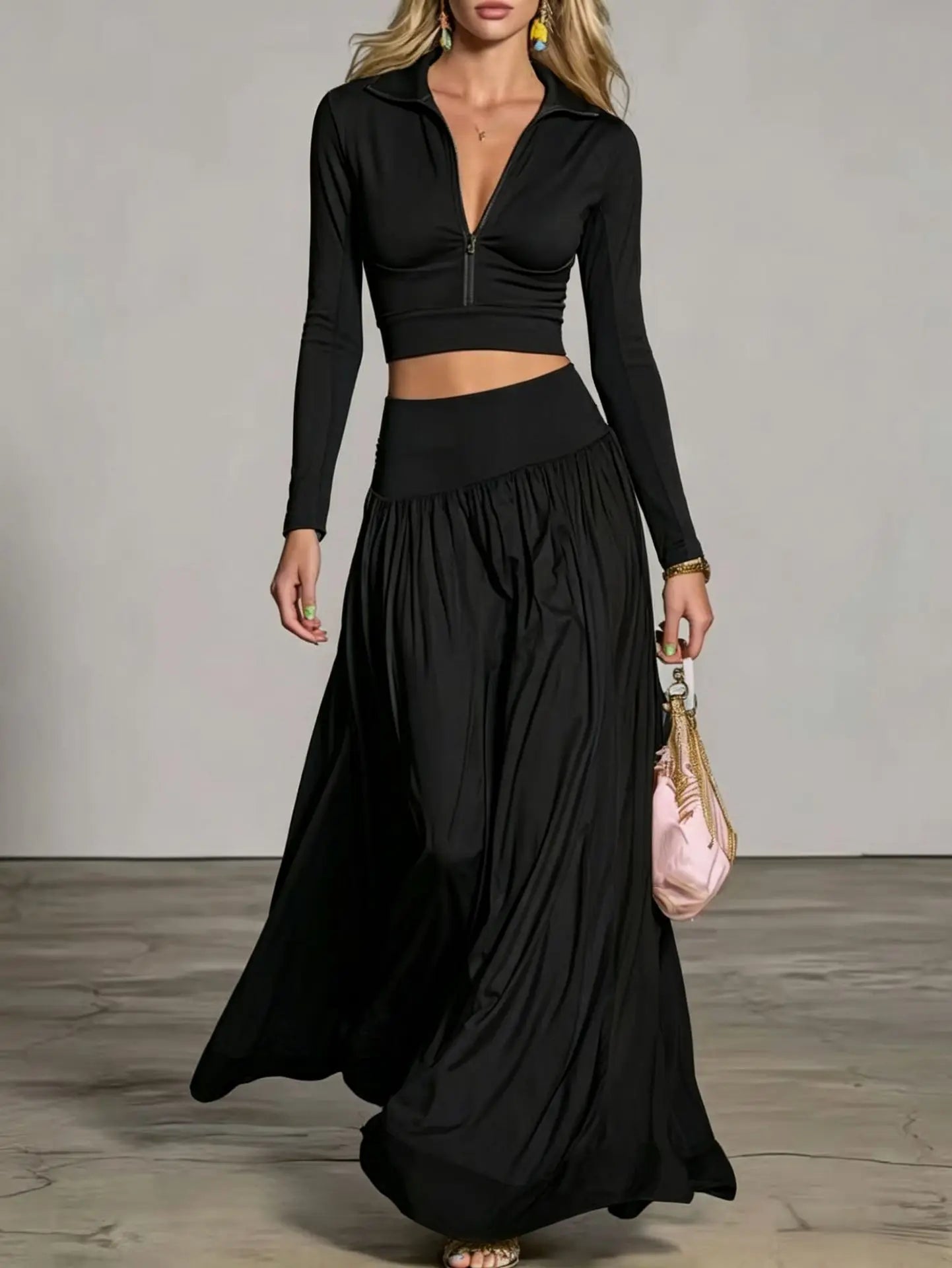 Juniper Relaxed Flowy Skirt Set