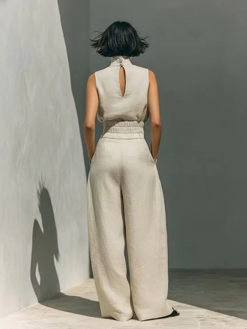 Aria High Waist Jumpsuit