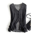 Dana Button Front Knit Cardigan