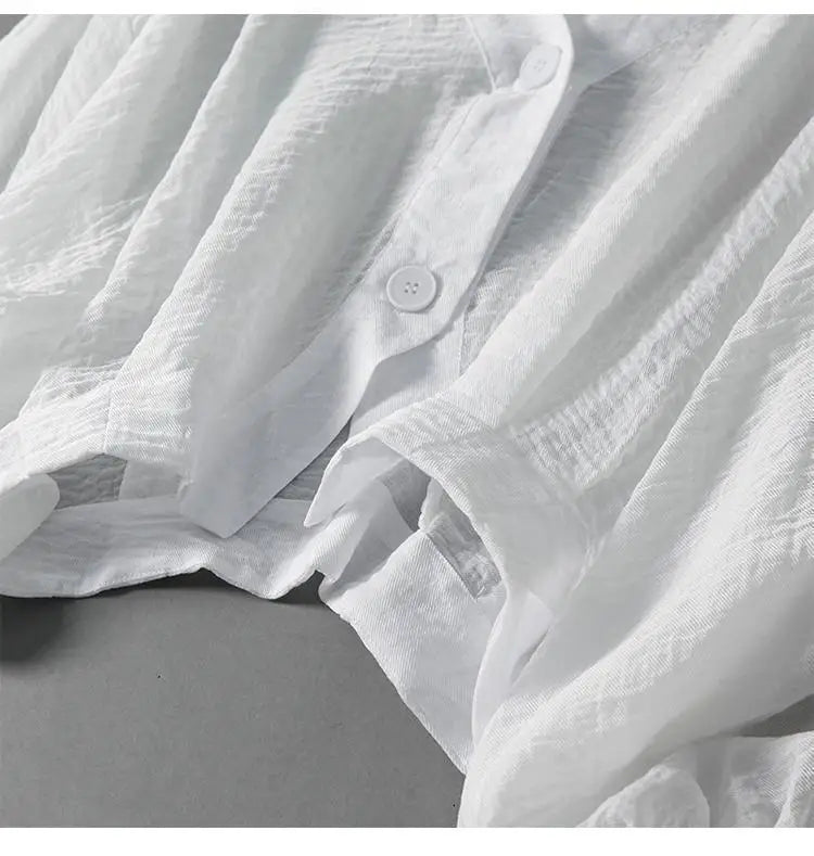 Georgia Summer Linen Blouse