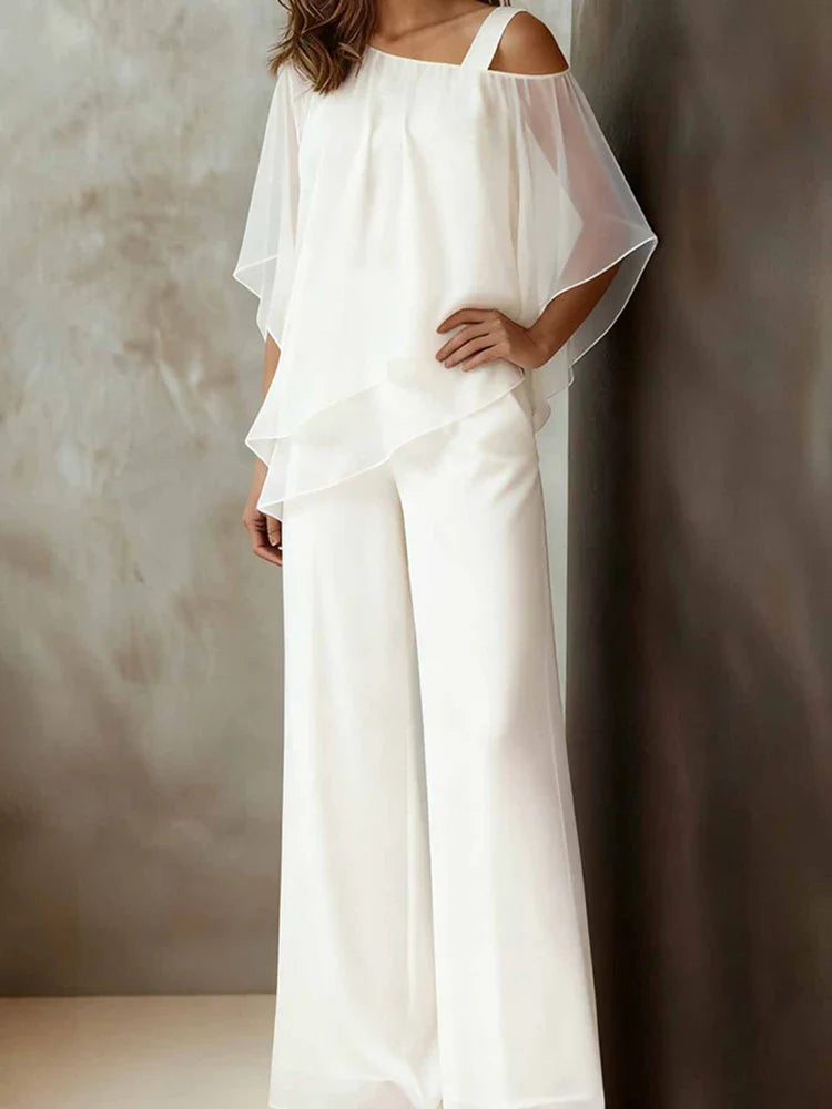 Noami Flowy Wide Leg Pant Set