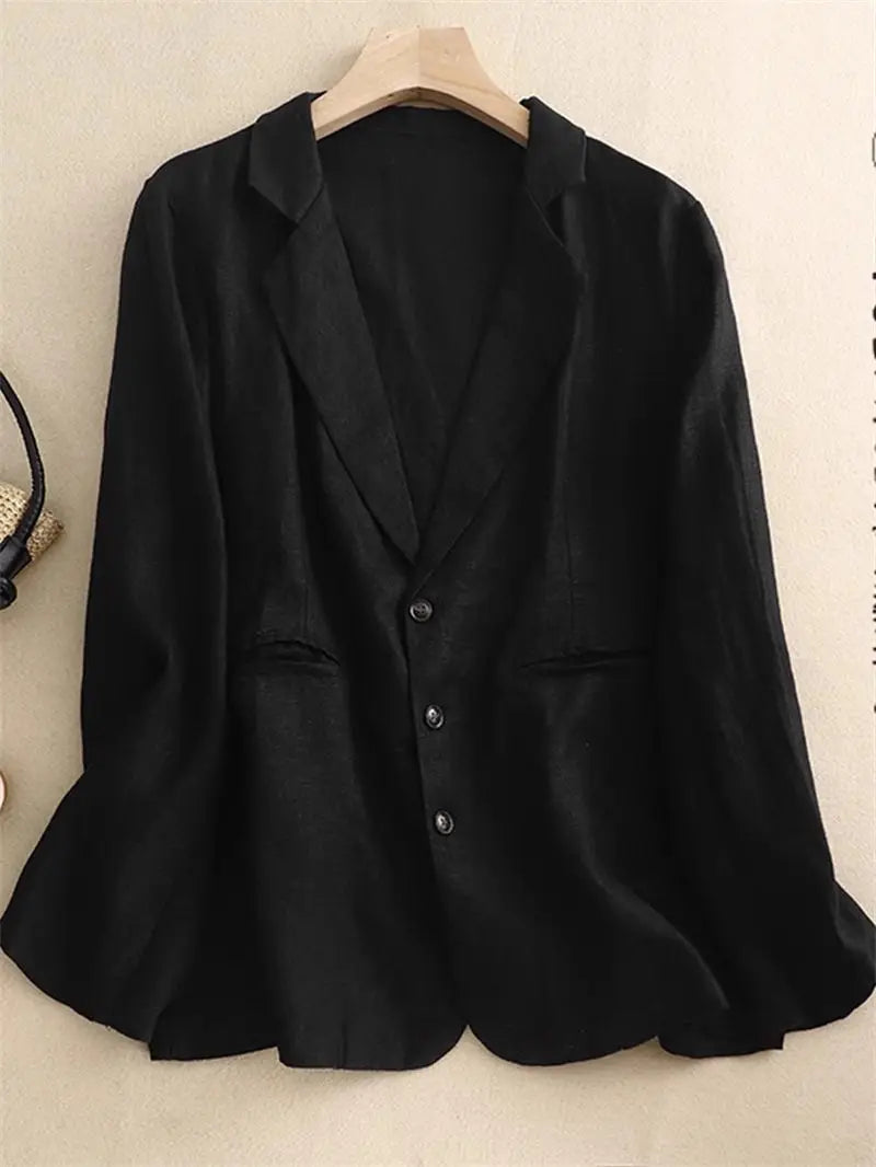 Amanda Linen Blend Blazer
