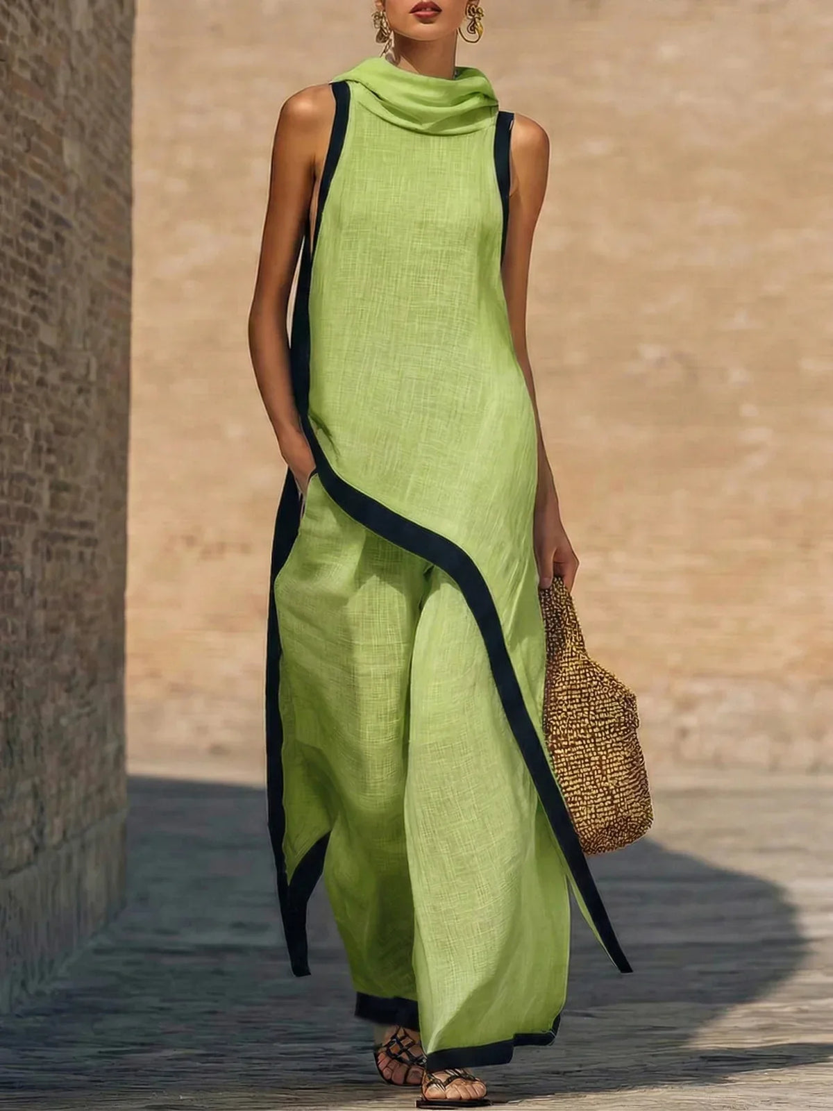 Cordella Linen Two Piece Set