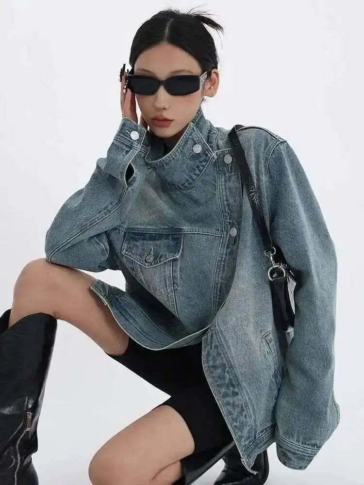 Amara Oversized Denim Jacket