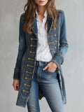 Jenna Denim Trench Coat