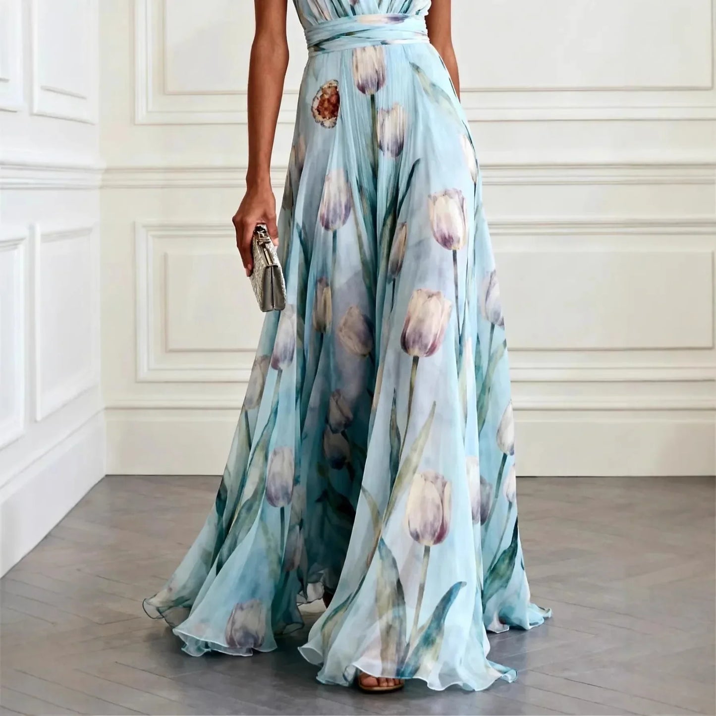 Aria Tulip Wedding Guest Dress