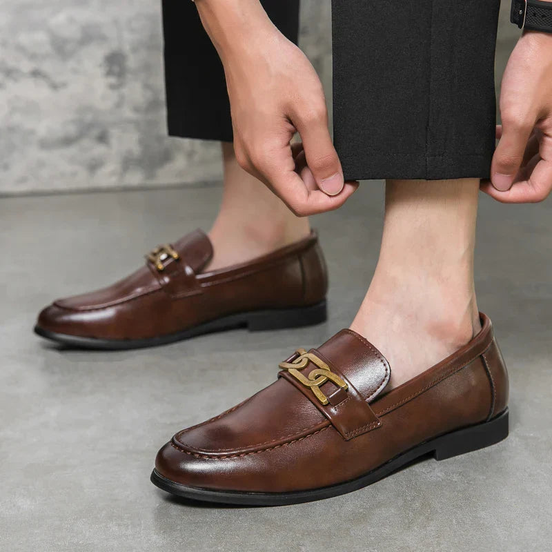 Hudson Leather Dress Loafers
