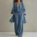 Valencia Linen 3 Piece Co-ord Set