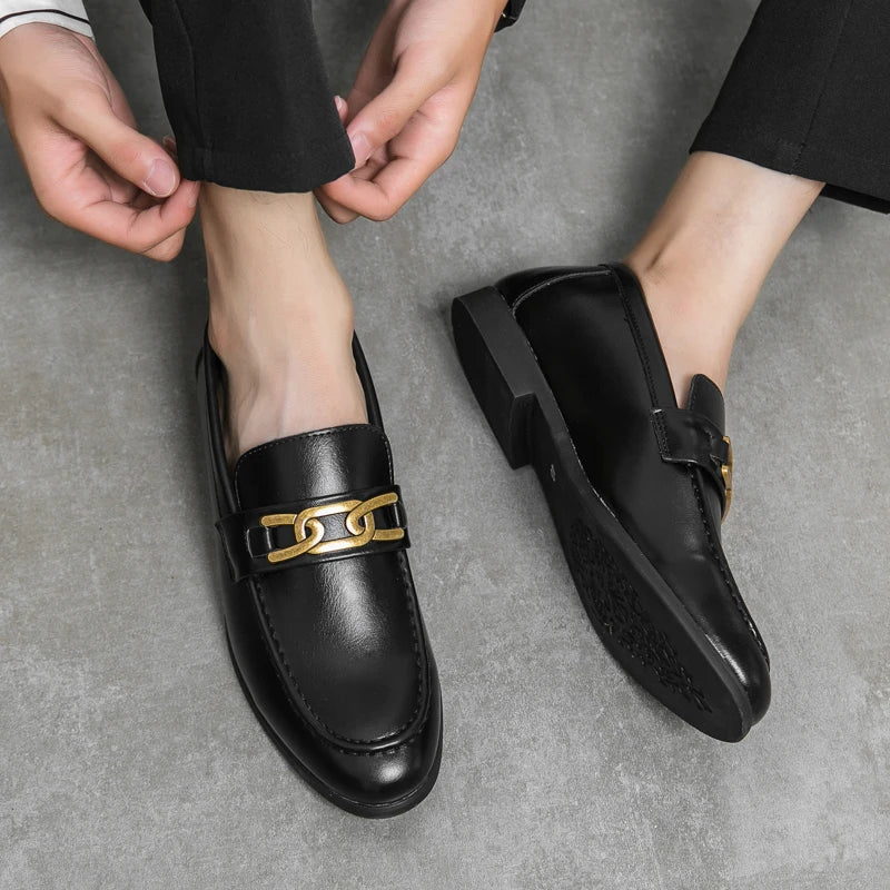 Hudson Leather Dress Loafers