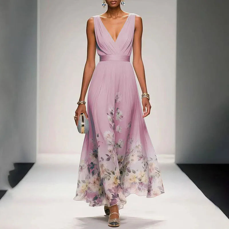 Elara Wedding Guest Maxi Dress