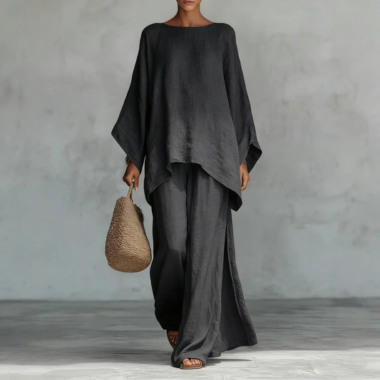 Serena Linen Two Piece Set