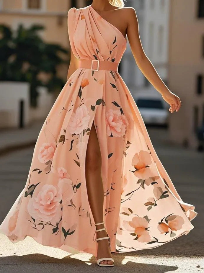 Madina One Shoulder Dress