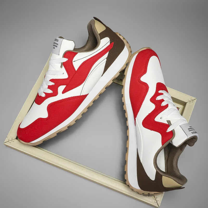 Lusso Men Street Leather Sneakers