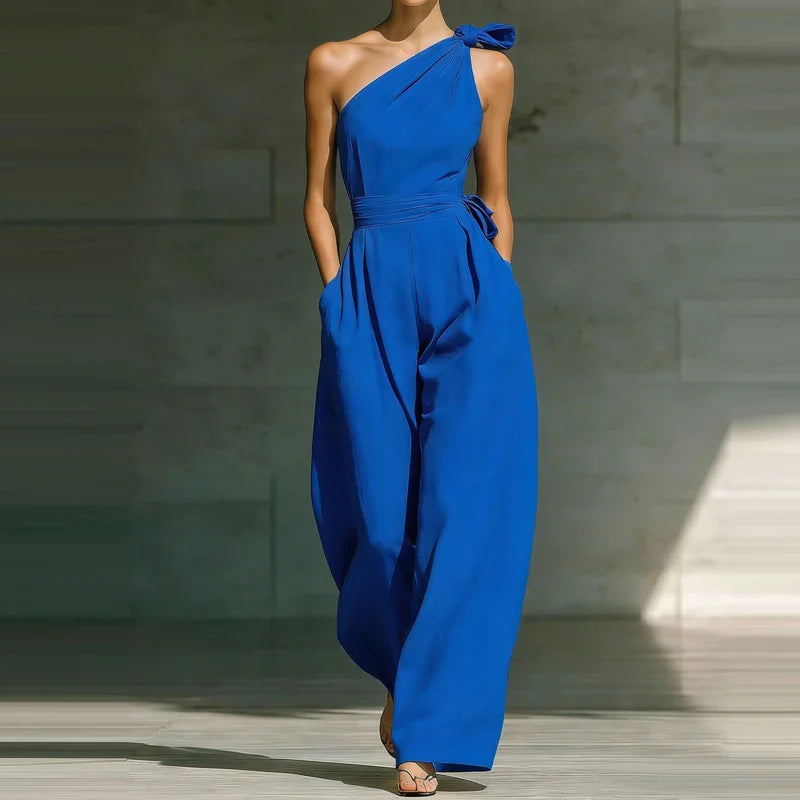Priscilla Wide Leg Summer Jumpsuit