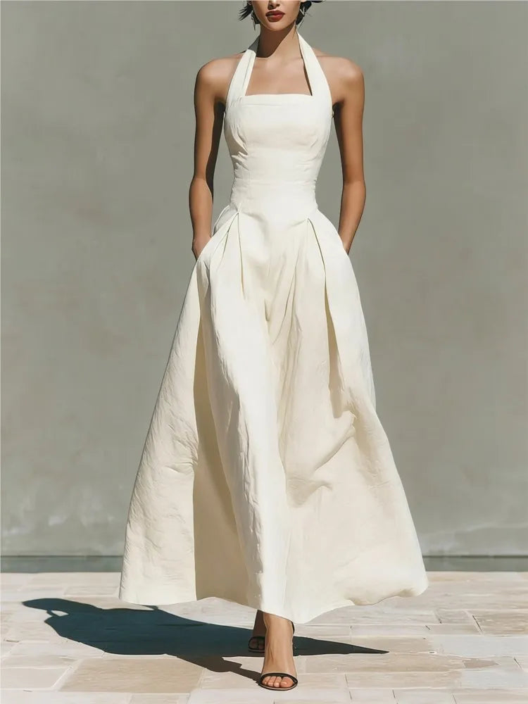 Sabrina A Line Flowy Maxi Dress