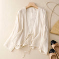 Madina Cotton Wrap Top