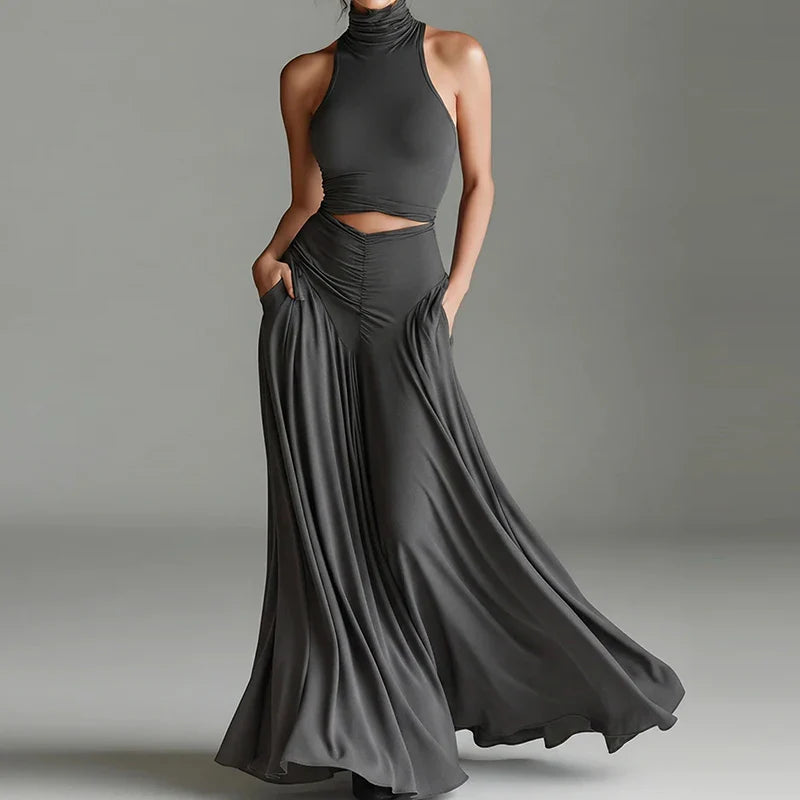 Solene Flowy Maxi Skirt Set