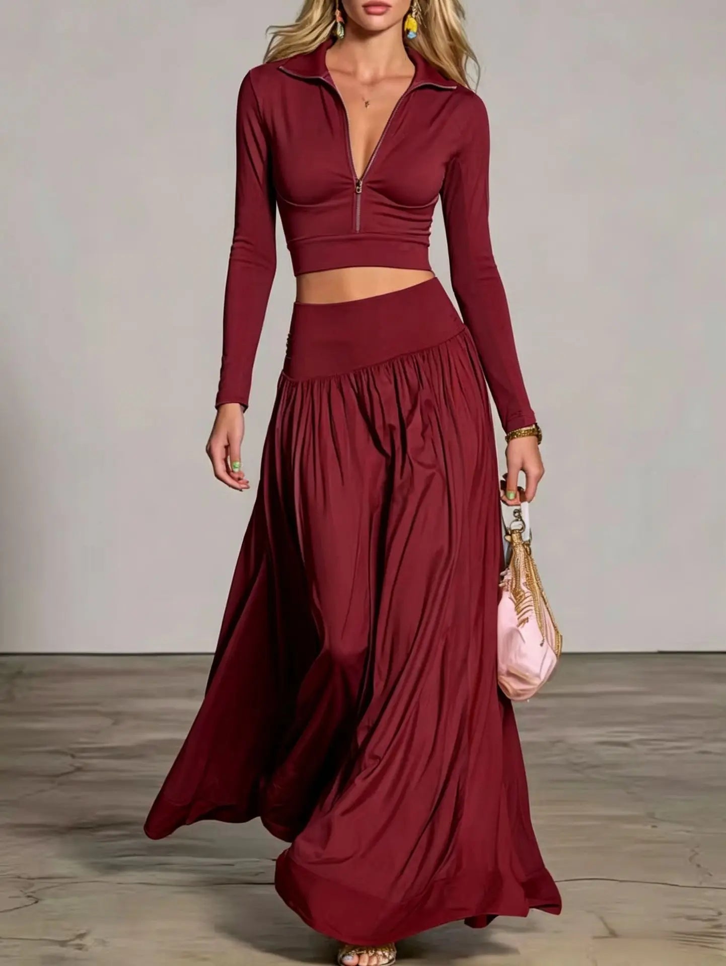 Juniper Relaxed Flowy Skirt Set