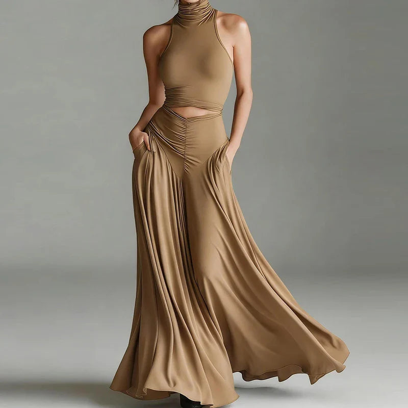 Solene Flowy Maxi Skirt Set