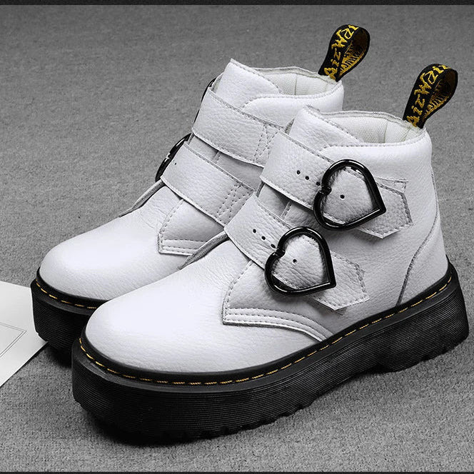 Orlinda Supportive Leather Platforms