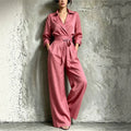Aveline Tailored Wide Leg Jumpsuit