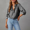 Giselle Relaxed Denim Shirt