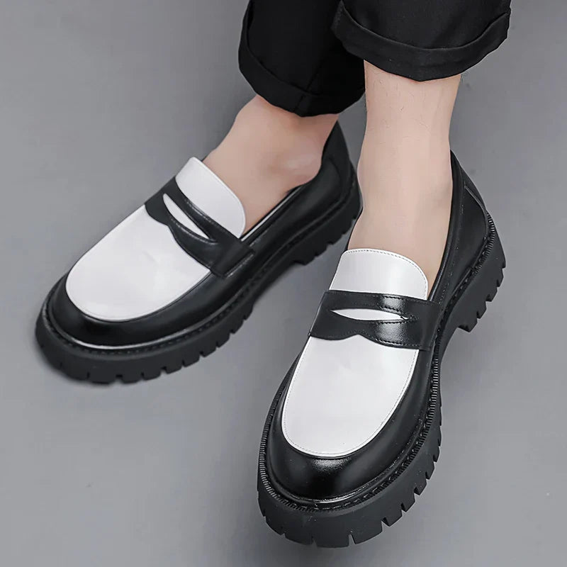 Leo Leather Penny Loafers