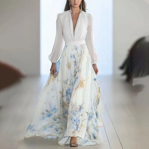 Agnes Floral Print Wedding Guest Dress
