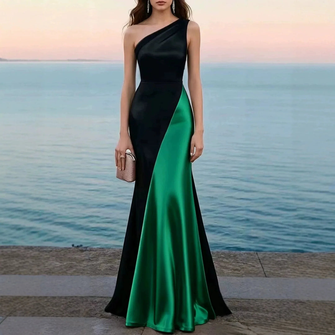 Quinn Satin Wedding Guest Dress