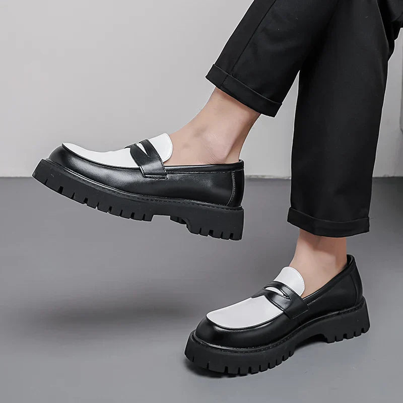 Leo Leather Penny Loafers