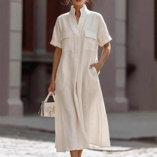 Gracia Loose Shirt Dress