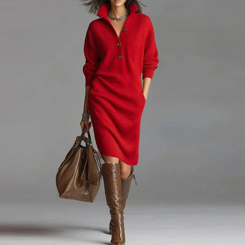 Valeria Knit Midi Dress