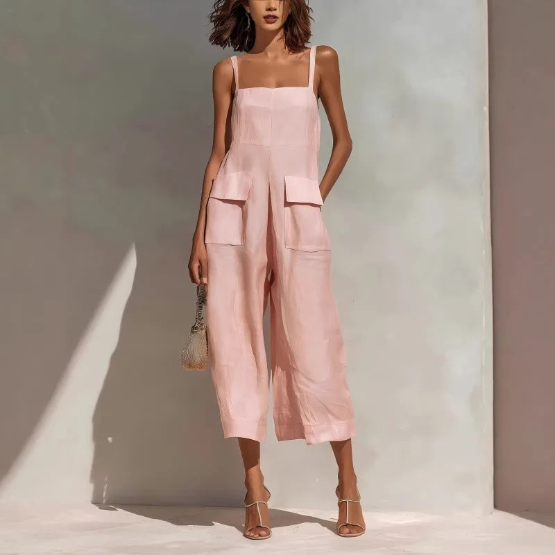 Lennox Summer Linen Jumpsuit