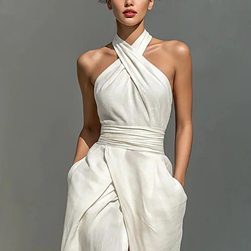 Vivienne Halter Maxi Dress