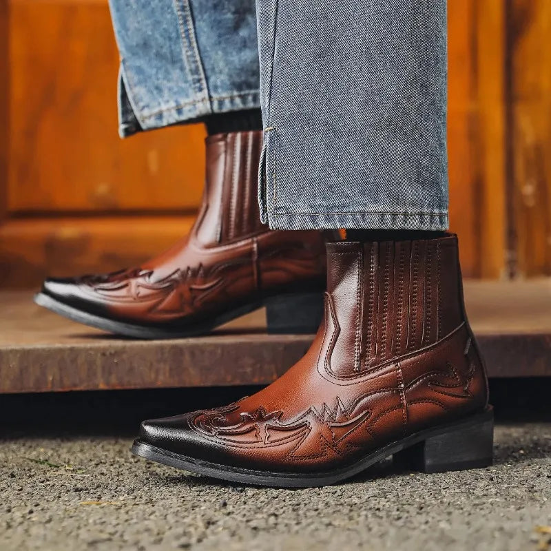 Halden Men's Genuine Leather Chelsea Boot