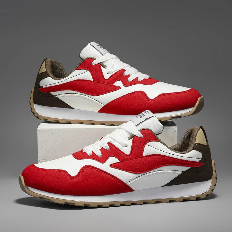 Lusso Men Street Leather Sneakers